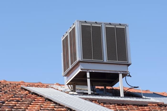 The Best Evaporative Cooling System at the roof of the house