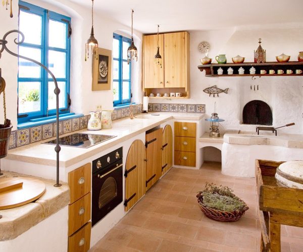 modern greek kitchen design