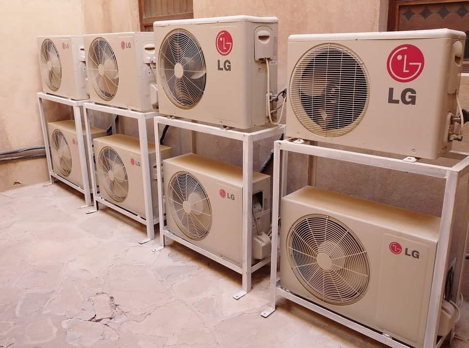 What is the Best MERV Rating for Furnace Filters? LG split system conditioning outside the building