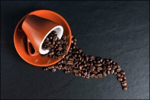 This Is What You Need to Do If You Spilled Coffee on Your Carpet. The cup full of coffee grains