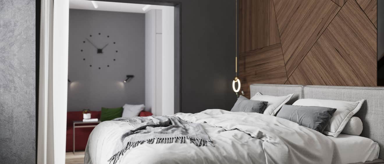 Designing Connected Homes: Make Your Smart House Functional & Appealing. Bedroom full of technology