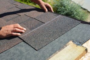 A Beginner's Guide on How to Shingle a Roof. Covering the roof with asphalt shingles