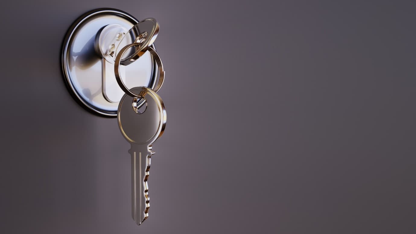 What Is a Keyholding Service, Anyway? Key in the keyhole