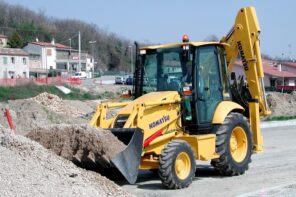 4 Reasons To Rent Construction Equipment. The bulldozer at the land plot