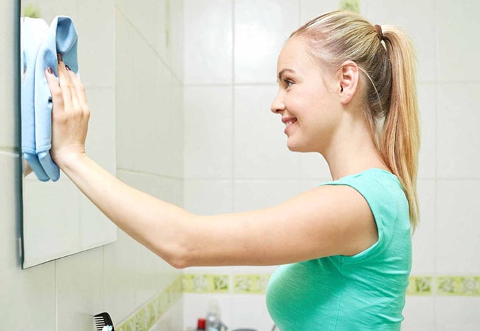 5 Reasons to Keep Rubbing Alcohol Stocked in Your Home. Rubbing the mirror with cloth
