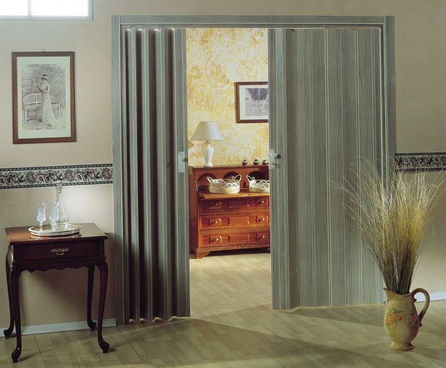 Interior Curtains: Stylish Zoning and Decoration Element. Classic corridor and curtain separation from bedroom