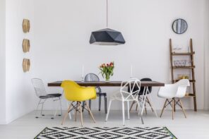 How to understand if designer chair manufacturers are selling quality products. Nice cozy minimalistic dining room with sophisticated chair group