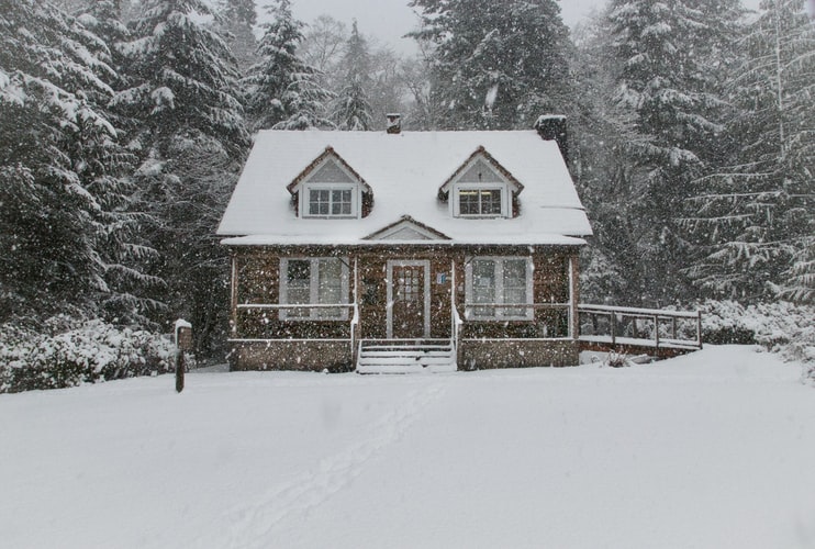 5 Effective Tips to Winter-Proof Your Home. Suburb classic styled private house in the snow