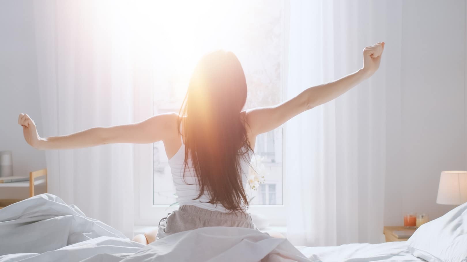 11 Tips For A Comfortable Night’s Sleep. Bright sun rays in the morning