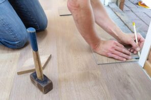 Responsible Disposal: Tips To Get Rid of Renovation Waste. Installation of the laminate