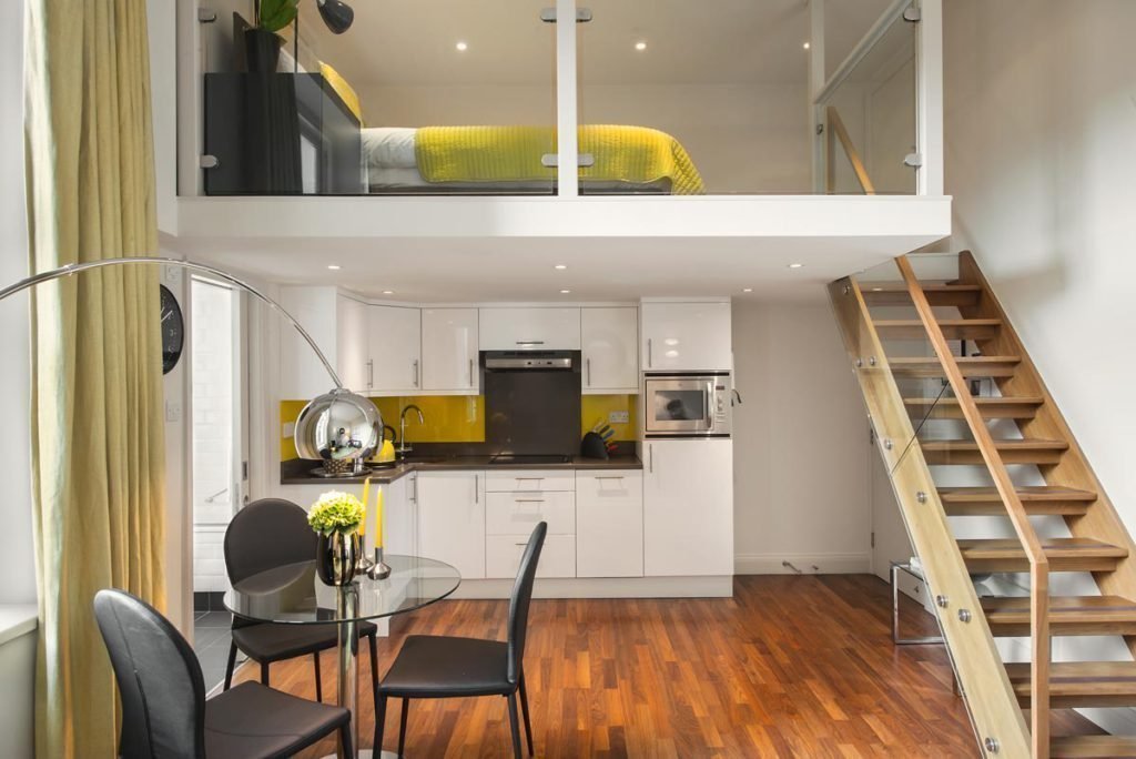 14 Marvelous Ideas for a Home Extension Design. Loft room at the modern styled condo