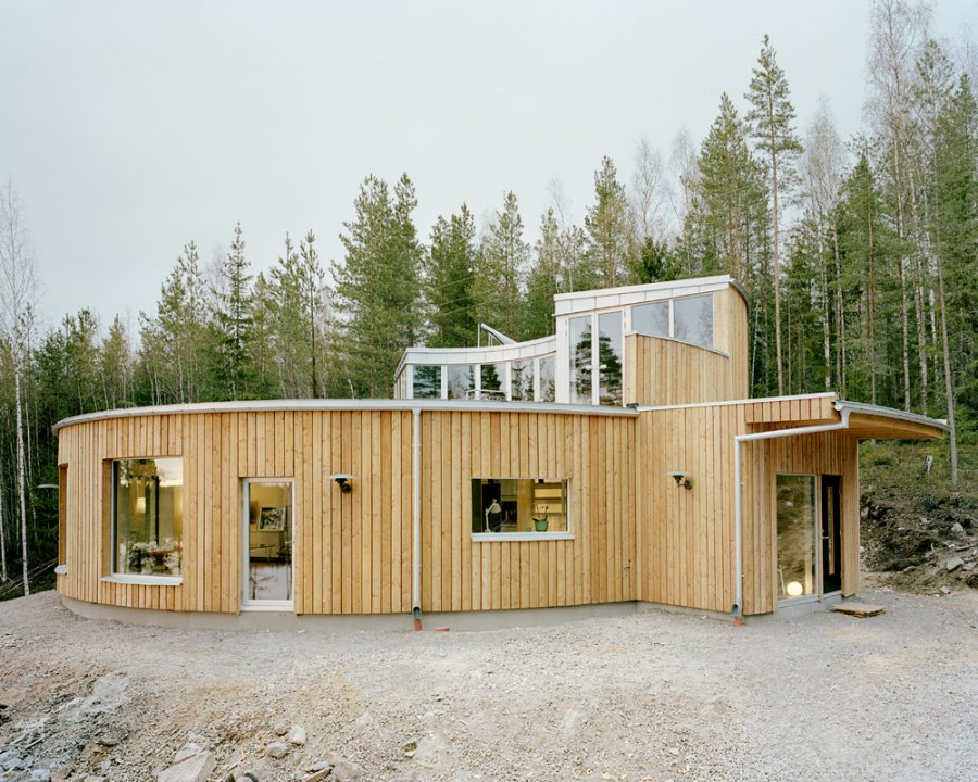 Eco Living: How To Sustainably Remodel Your Home In 3 Easy Steps. Ecodesign house project in the forest