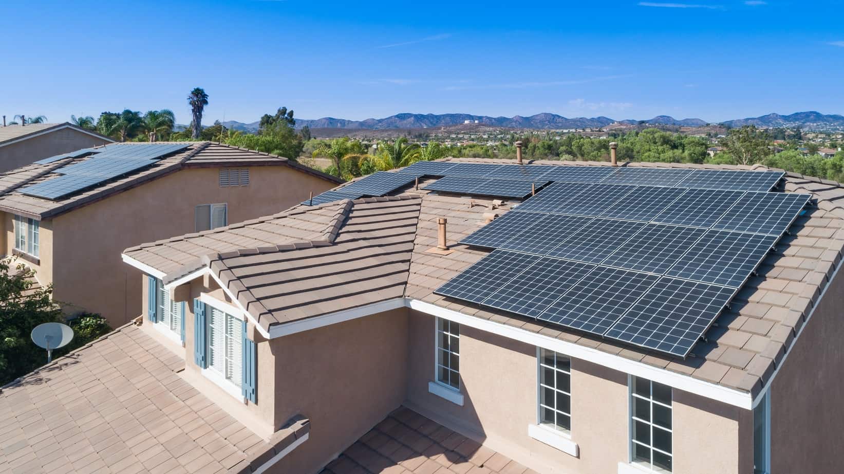 How To Pick The Right Solar System For Your Home. The whole cottage's roof covered with solar panels