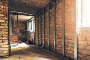 4 Things To Know Before Starting Your Basement Renovation. Prepared for plasterboarding walls with aluminum guides