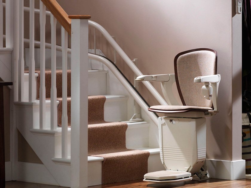 Why Should You Consider Installing a Stair Lift in Your Home? The seat for disabled people to lift up the stairs