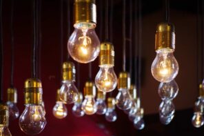 Home Electrical Upgrades You Need To Invest In. Golden bulb hilder for steam punk collection