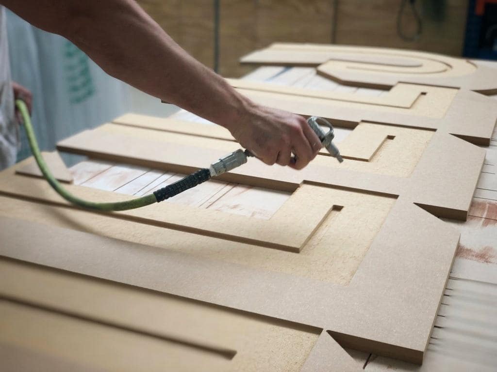 What are the different types of products and designs that can be made using CNC. Wall decorations made of chipboard