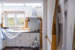7 Home Renovations To Do Before Selling. Staged white color modern kitchen prepared for renovation