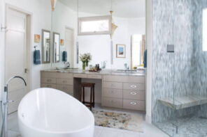 How to Make a Bathroom Much Cozier and More Stylish