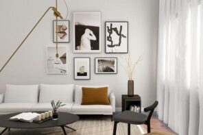8 Interior Design Ideas That Can Make Any Space Look Inviting. Homey setting of the interior due to the vintage furniture suspended lighting and pictures at the wall