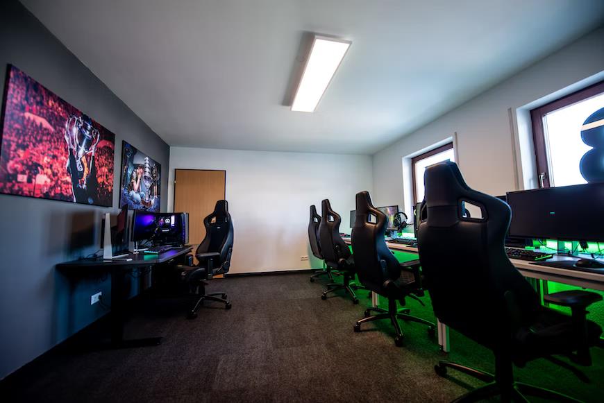 9 Useful Tips That Will Help You Create a Game Room. A real life playground with a bunch of modern gaming chairs