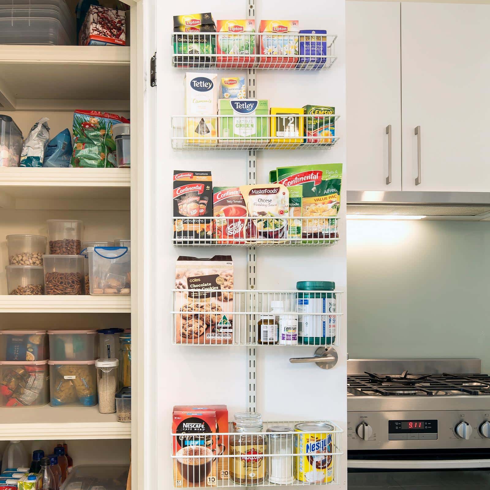 Benefits of Using Kitchen Storage Accessories. Over the door organizer